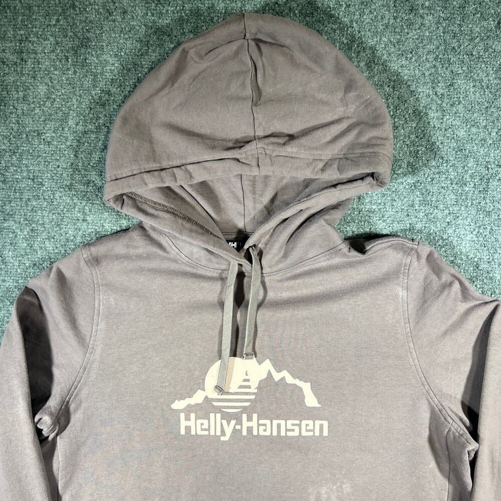Helly Hansen Purple Mountain Pullover Hoodie Large Sweatshirt